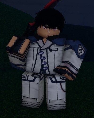 Anos boss from Sailor Piece Roblox experience.