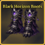Black Horizon Boots artifact from Sailor Piece Roblox experience.