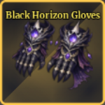 Black Horizon Gloves artifact from Sailor Piece Roblox experience.