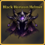 Black Horizon Helmet artifact from Sailor Piece Roblox experience.
