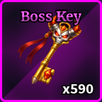Boss Key used to spawn Saber, Qin Shi, and Ichigo bosses on Boss Island in Sailor Piece Roblox experience.