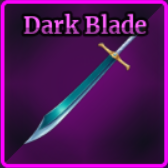 Dark Blade sword from Sailor Piece Roblox experience.