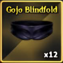 Gojo Blindfold accessory from Sailor Piece Roblox experience.
