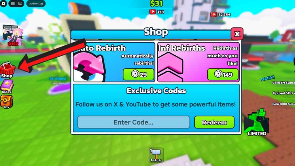 How To Redeem Be A YouTuber Codes