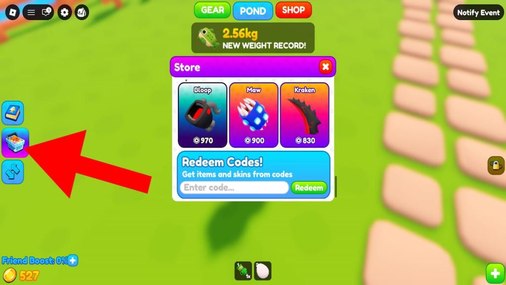 How to redeem Farm a Fish codes.
