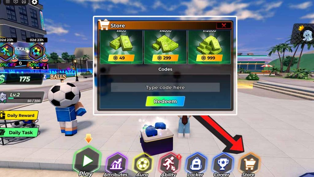 How To Redeem Soccer Arena Codes
