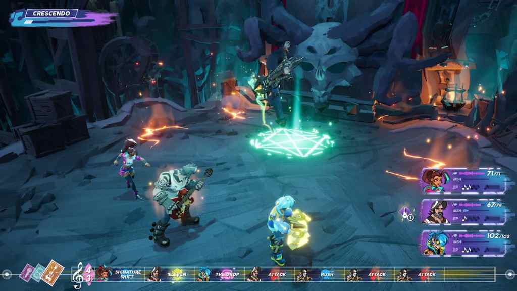 People of Note turn-based combat