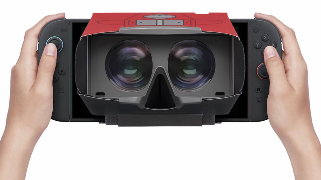 Nintendo Switch 2 Virtual Boy cardboard