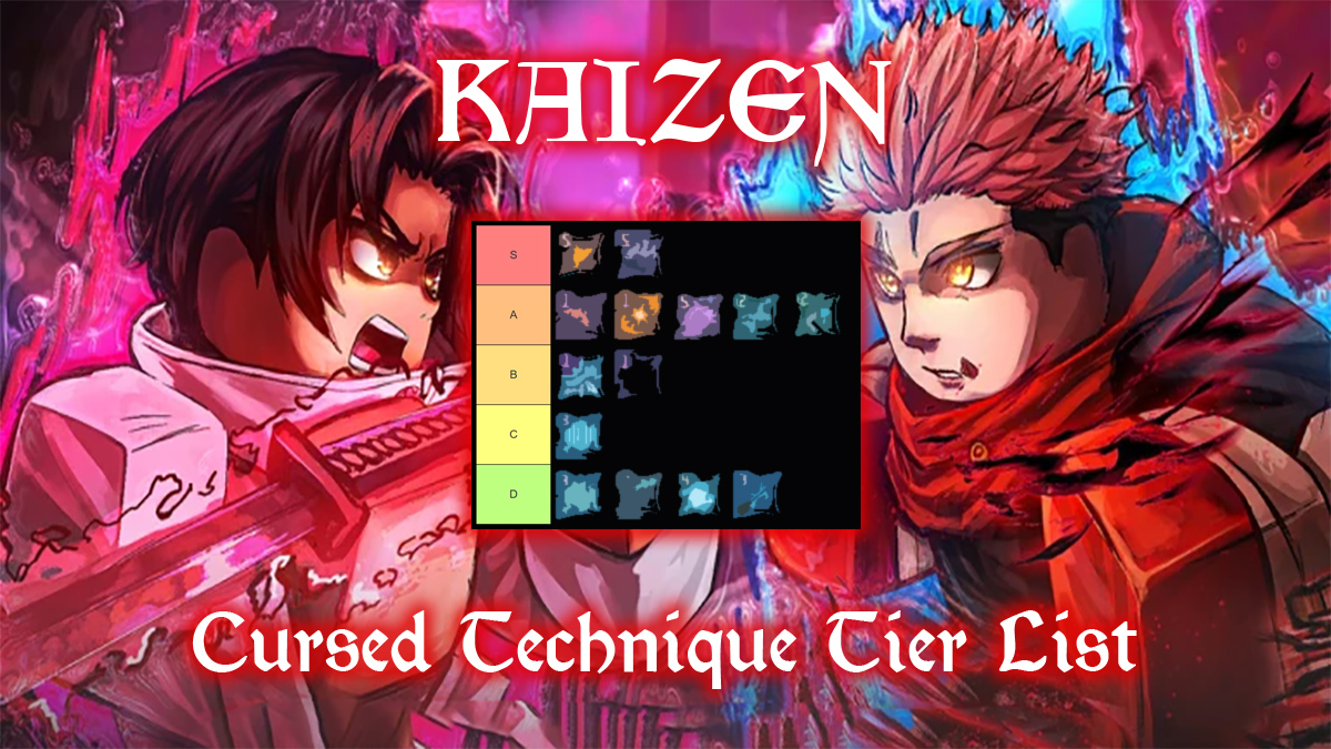 kaizen cursed technique tier list and guide