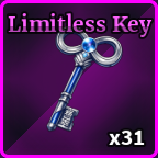 Limitless Key used to spawn Strongest of Today Boss in Sailor Piece Roblox experience.