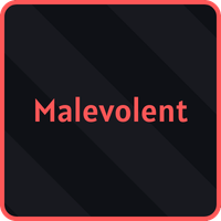 Malevolent trait from Sailor Piece Roblox experience.