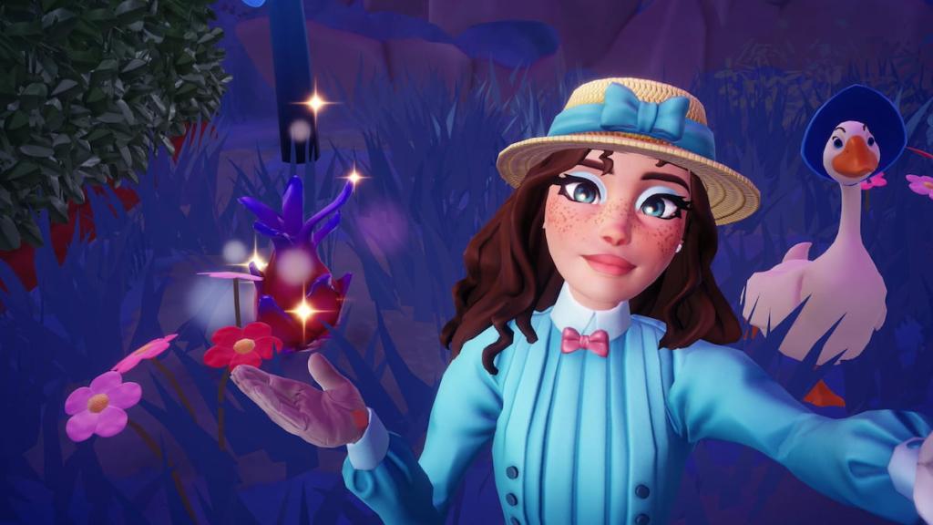 purple fruit on ground in disney dreamlight valley
