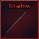 Shadow sword from Sailor Piece Roblox experience.