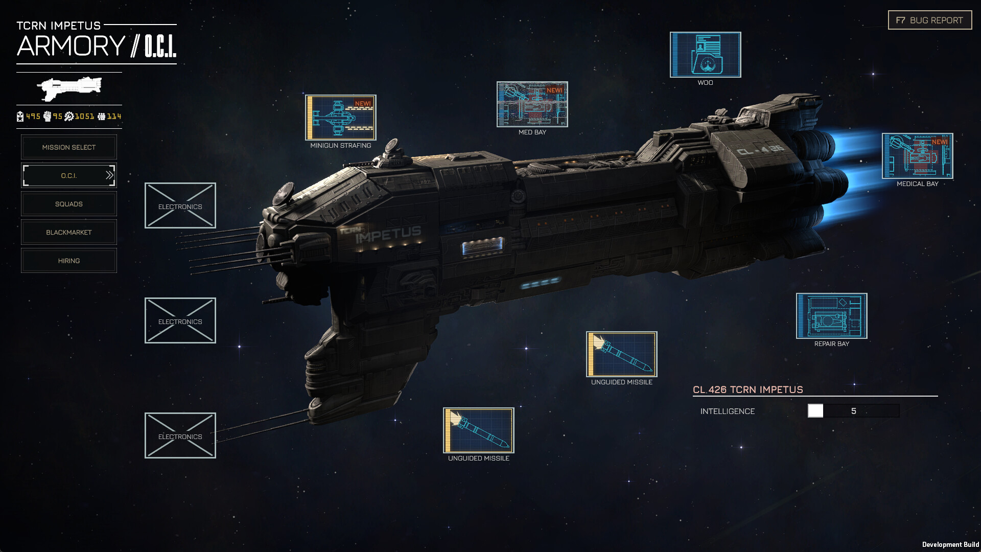 Armory in MENACE