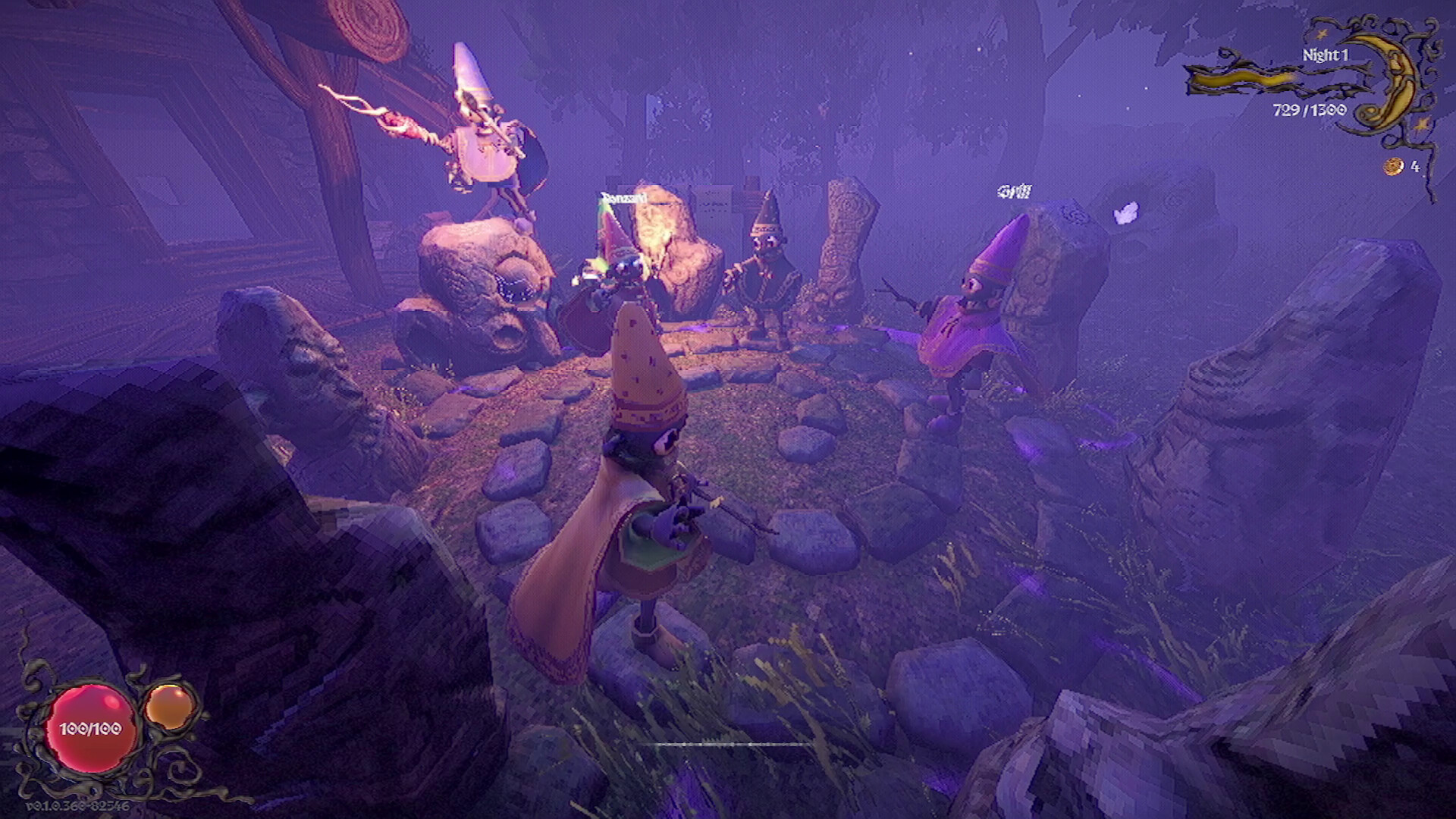 Players beginning a round in YAPYAP