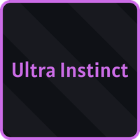 Ultra Instinct aura from Sailor Piece Roblox experience.