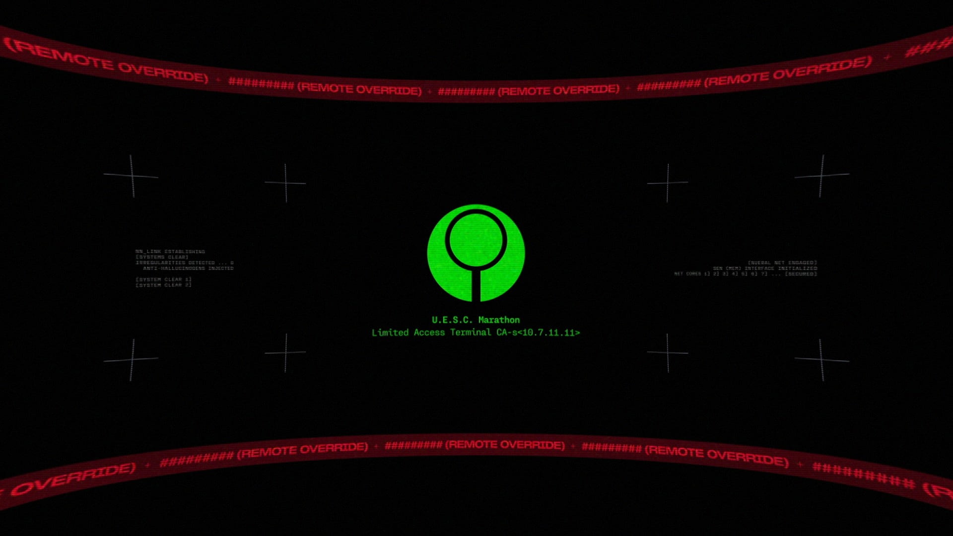 UESC Marathon screen