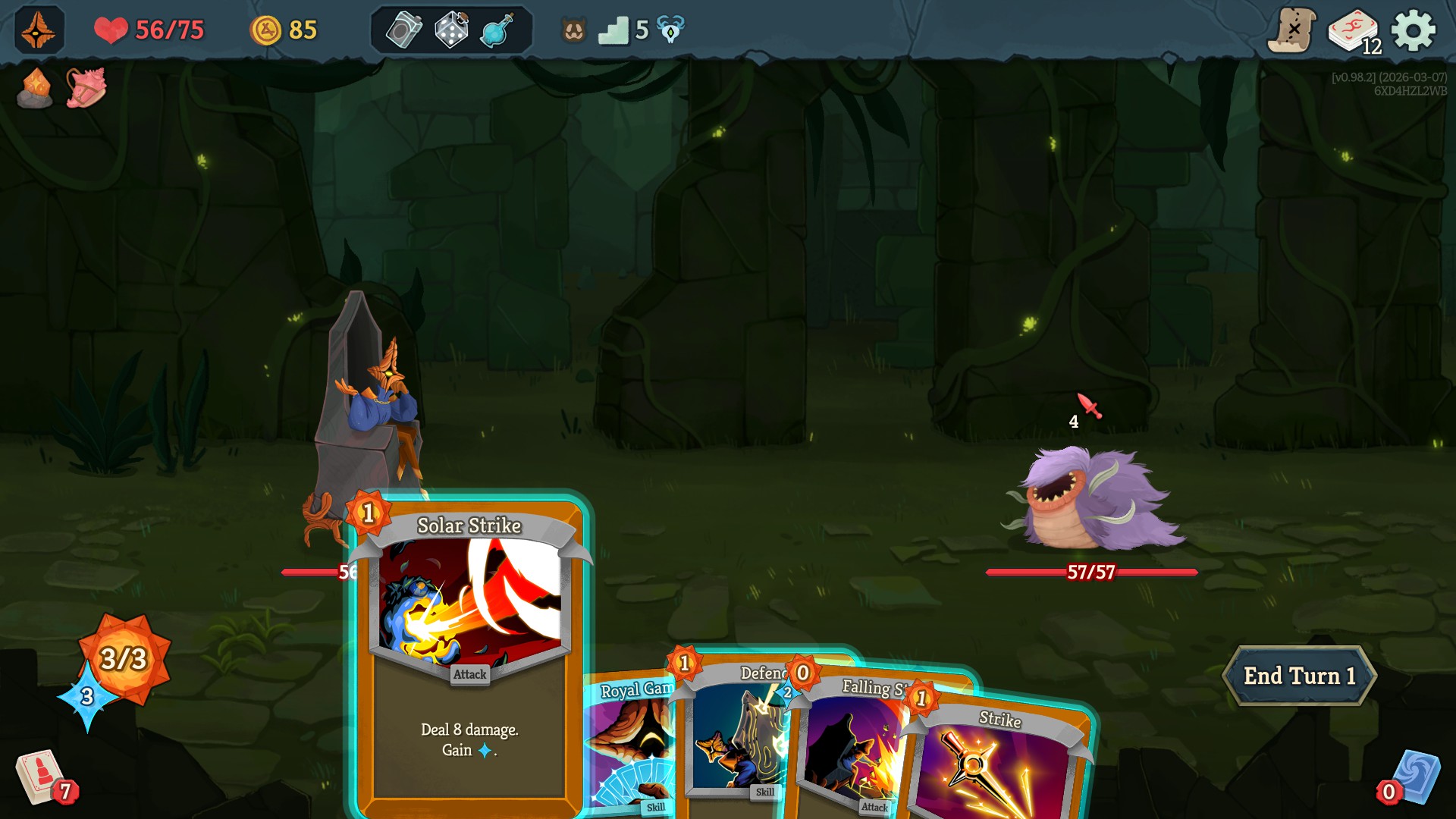 Solar Strike in Slay the Spire 2