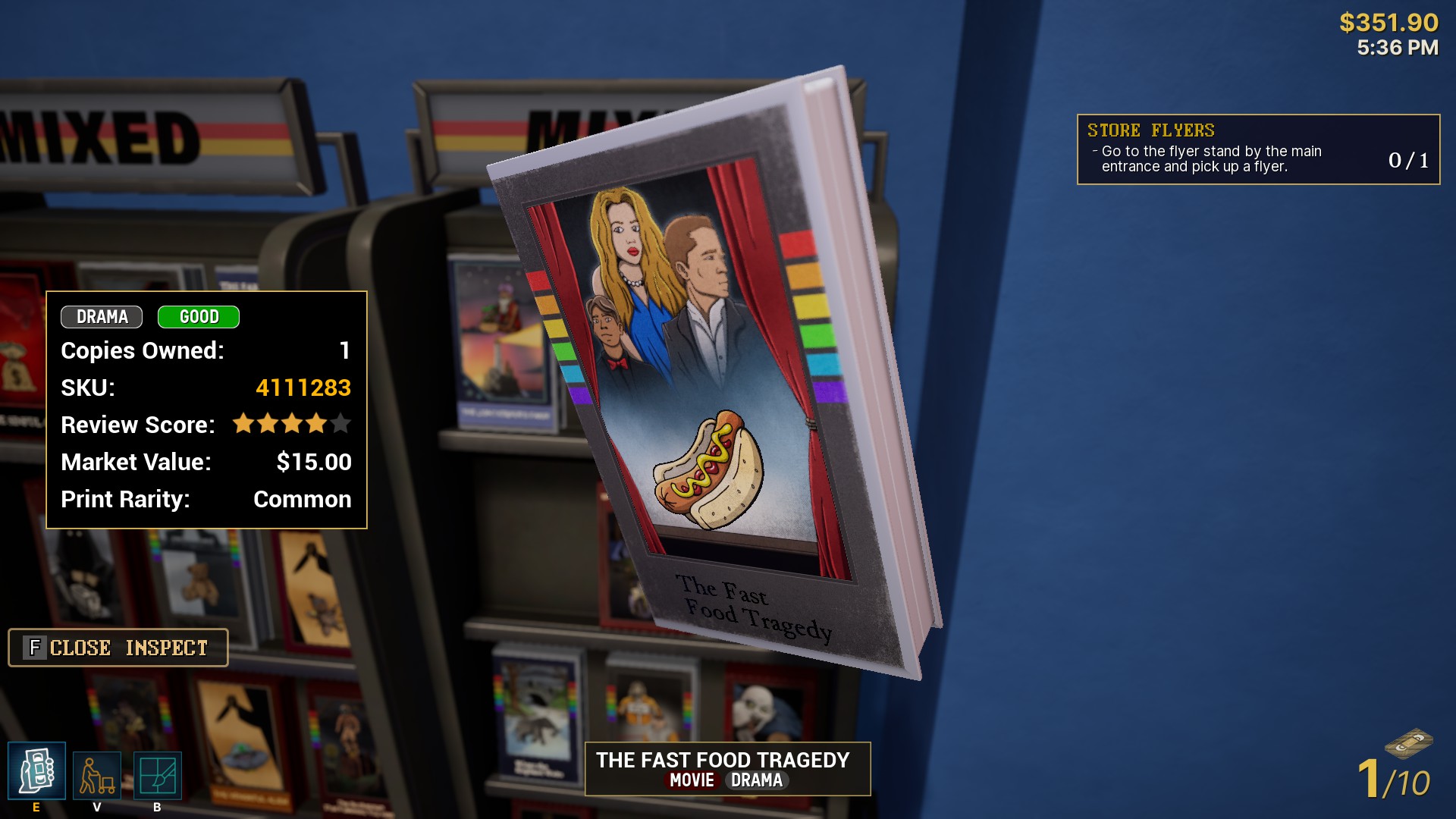 The SKU code in Retro Rewind