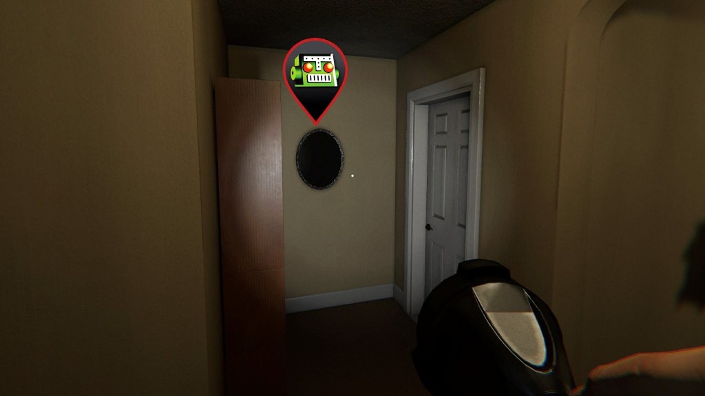 haunted mirror marked at 6 tanglewood drive in phasmophobia