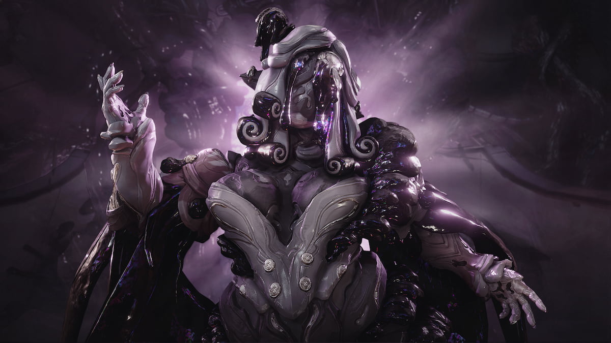 Follie, an ink-themed Warframe.