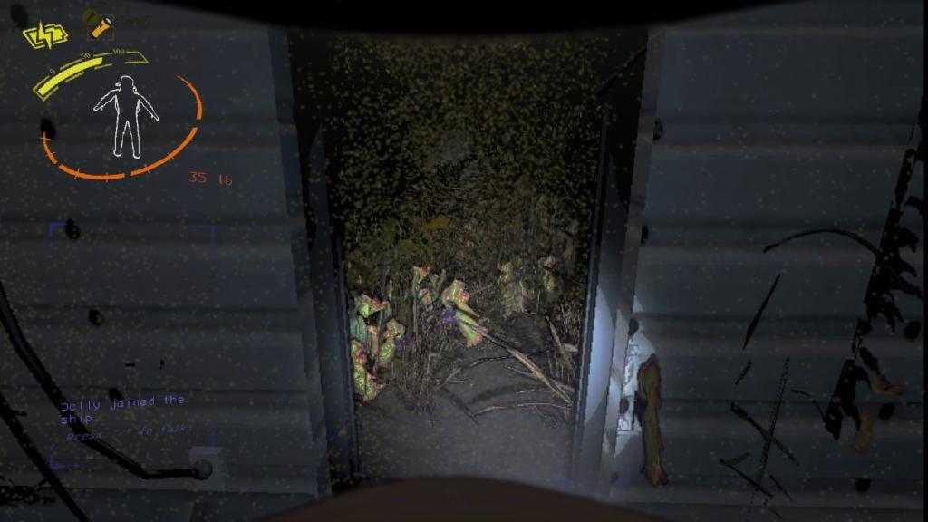 corridor blocked by cadaver