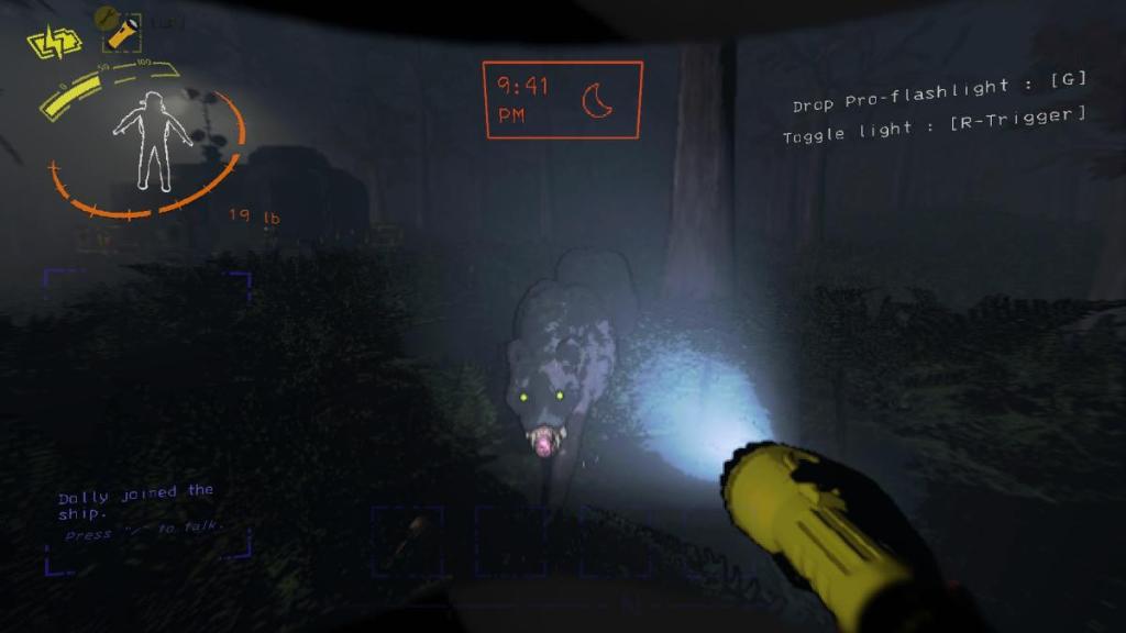 Close up of Feipar's glowing eyes