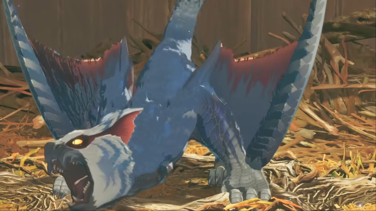 Silverwind Nargacuga in Monster Hunter Stories 3