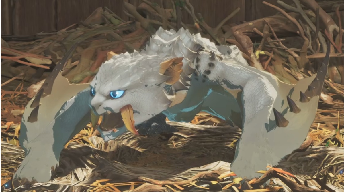 The Barioth in Monster Hunter Stories 3