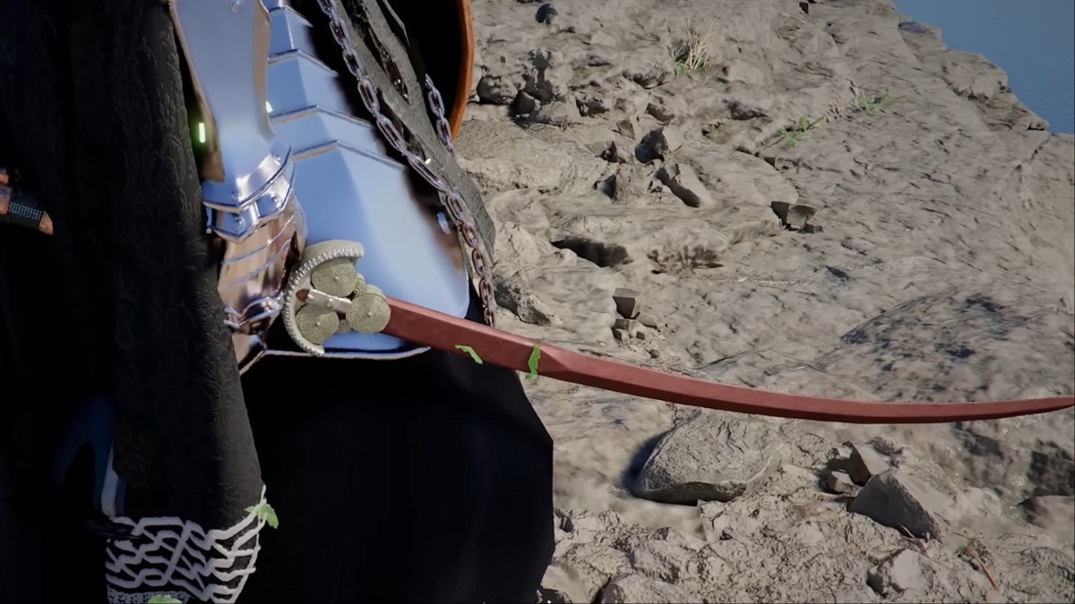 Red Needle Katana in Crimson Desert