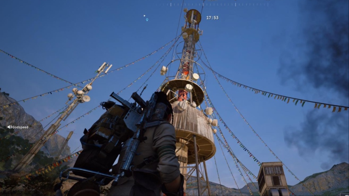 Pilgrim's Peak tower in ARC Raiders
