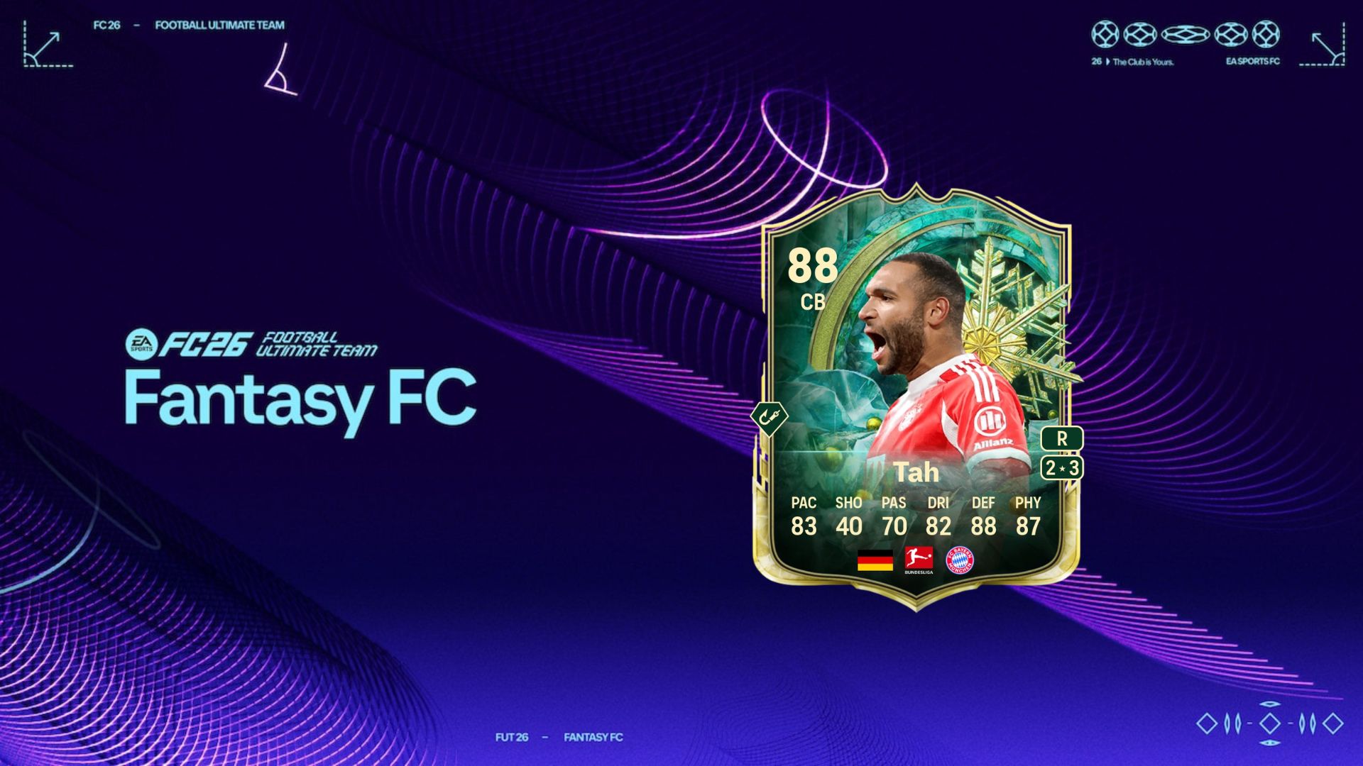 Jonathan Tah Winter Wildcards in FC 26