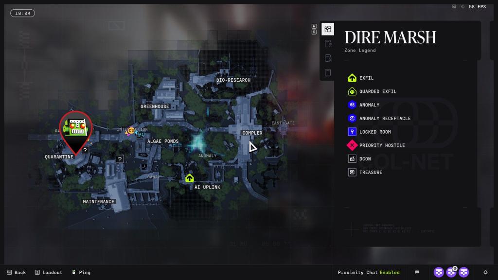 Analyzer location in Quarantine