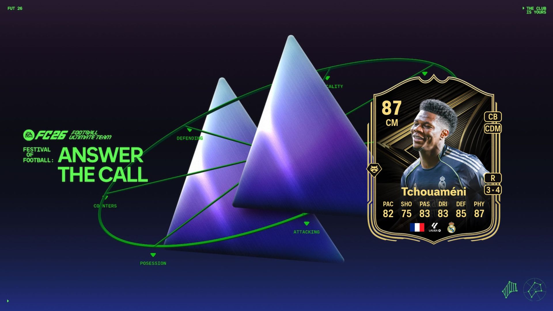 Tchouameni TOTW in FC 26