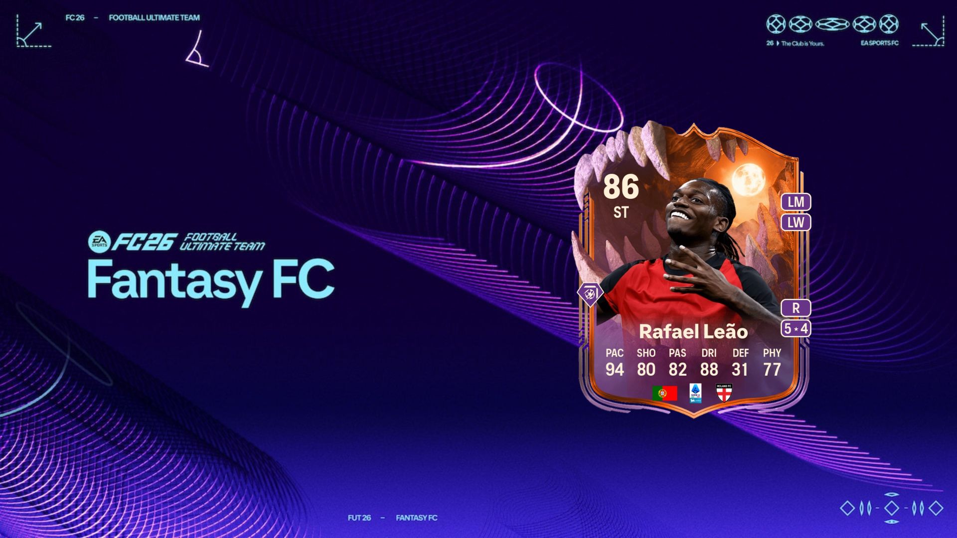 Leao Ultimate Scream card in FC 26