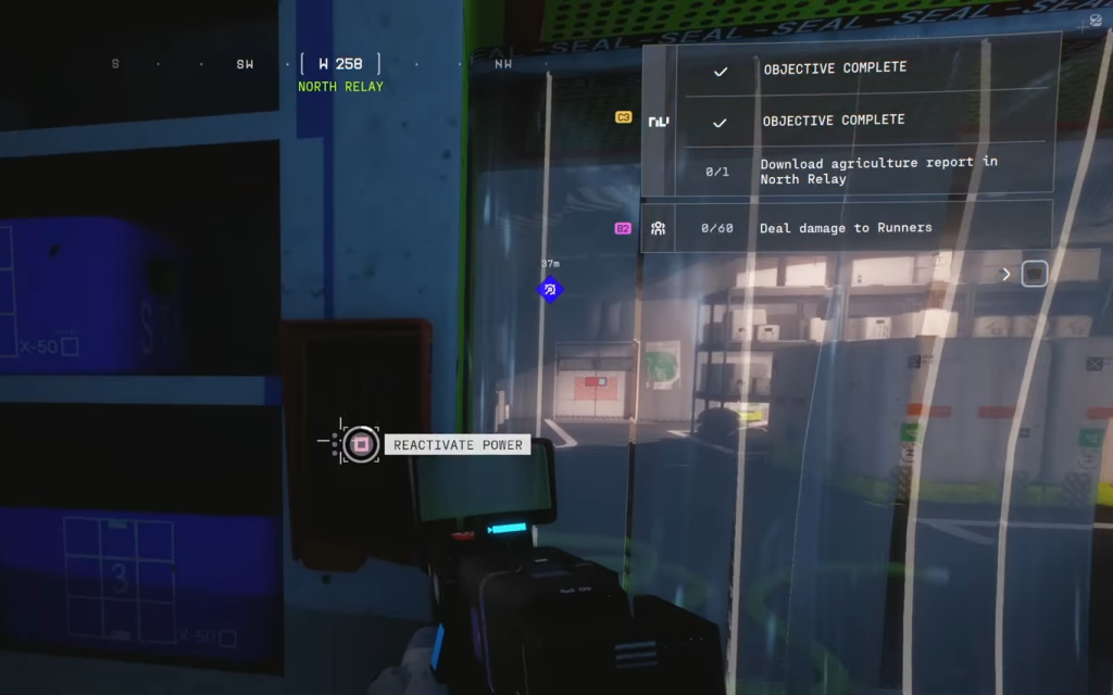 Terminal to restore the power