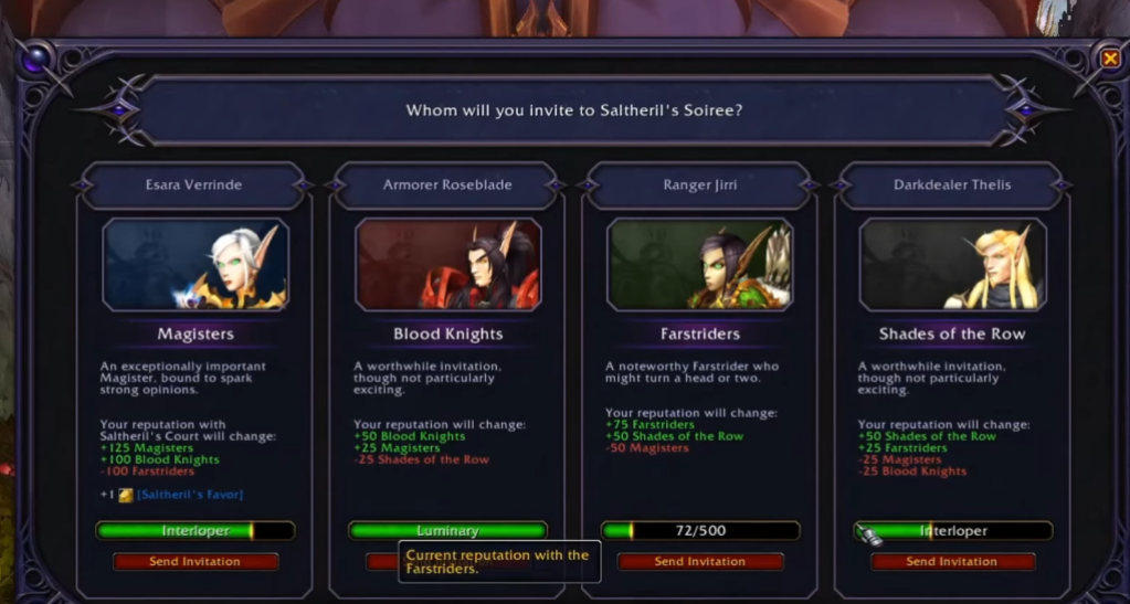 Soiree in WoW Midnight