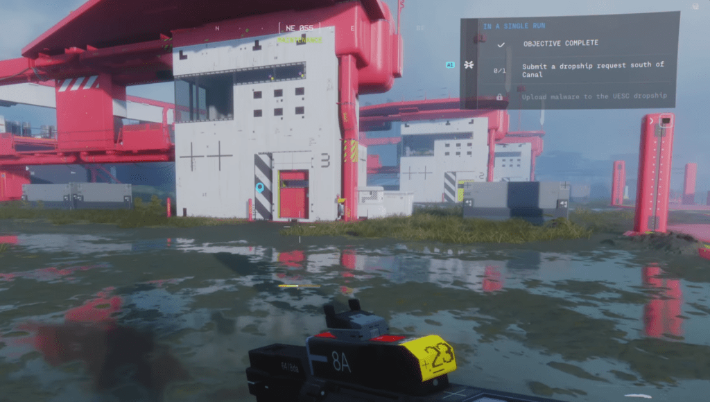 Terminal location in Canal