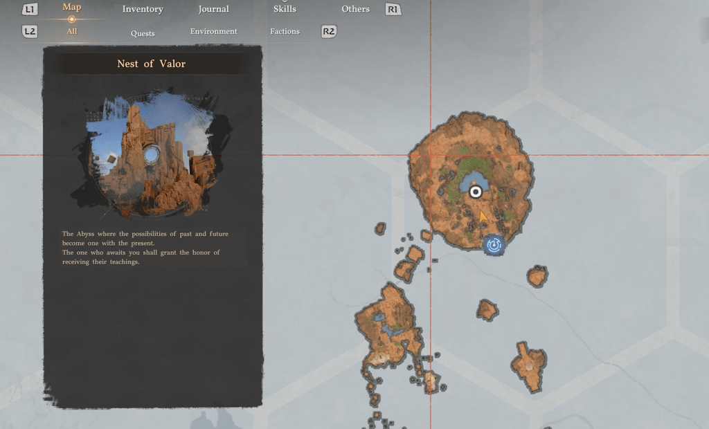 Valor Nest location in Crimson Desert