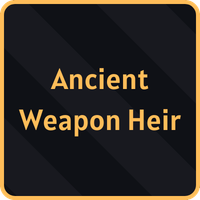 Ancient Weapon Heir Bloodline from Fruit Piece Incremental Roblox experience.