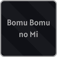 Bomu Bomu no Mi Devil Fruit from Fruit Piece Incremental Roblox experience.