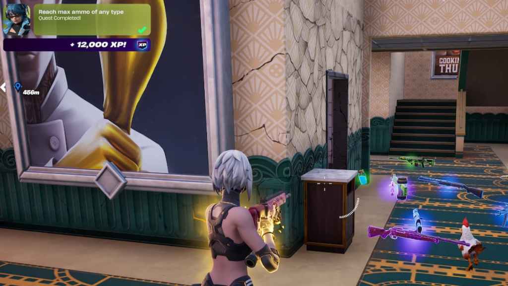 Completing Hope's ammo quest in fortnite