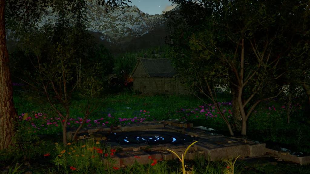 The Abyss Nexus by the Greymane camp in Crimson Desert.