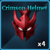 Crimson Helmet Cosmetic from Sailor Piece Roblox experience.