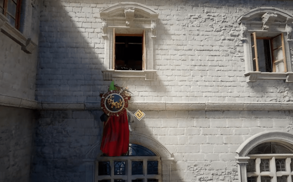 Entry to the Stellen Manor
