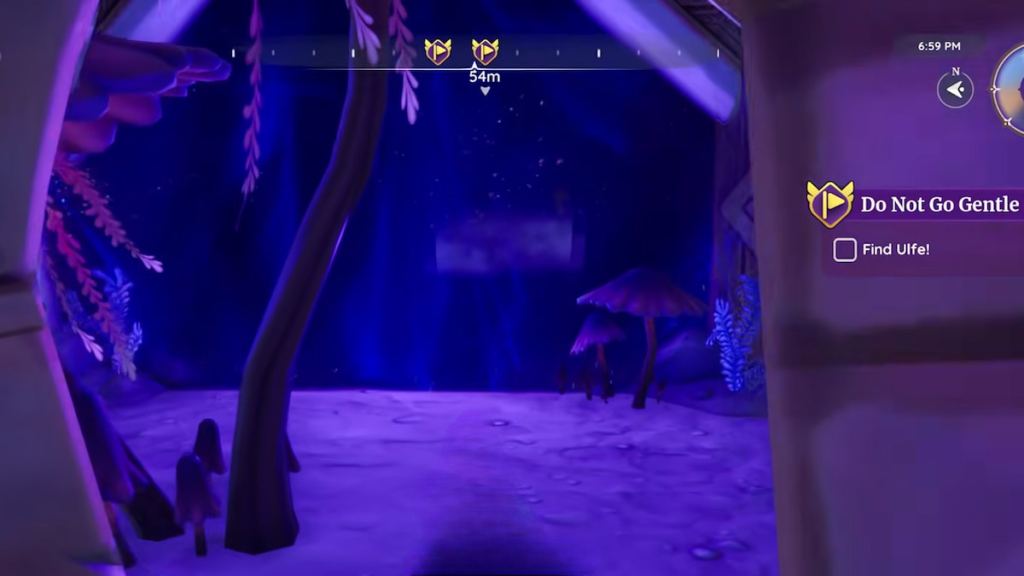 Find ulfe shadowy wall in palia