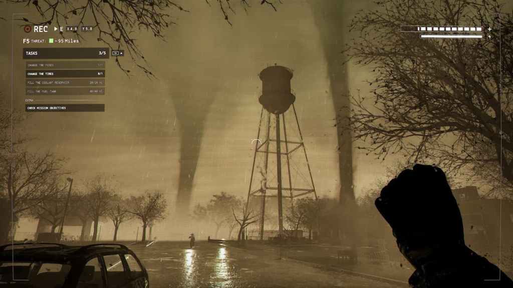 Tornados incoming in Funnel Runners. 