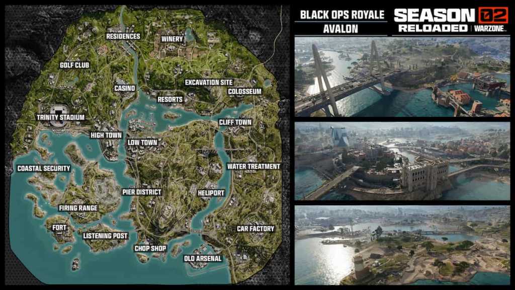 Black Ops Royale Avalon map