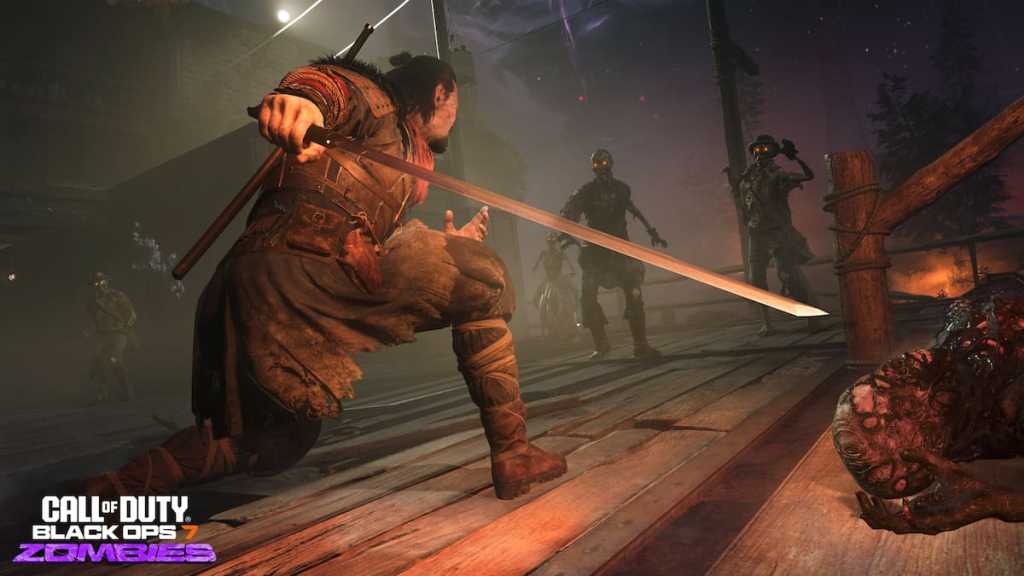 BO7 Zombies season 3 Katana