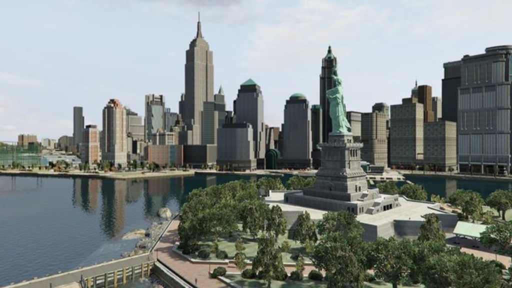 Liberty City in GTA V